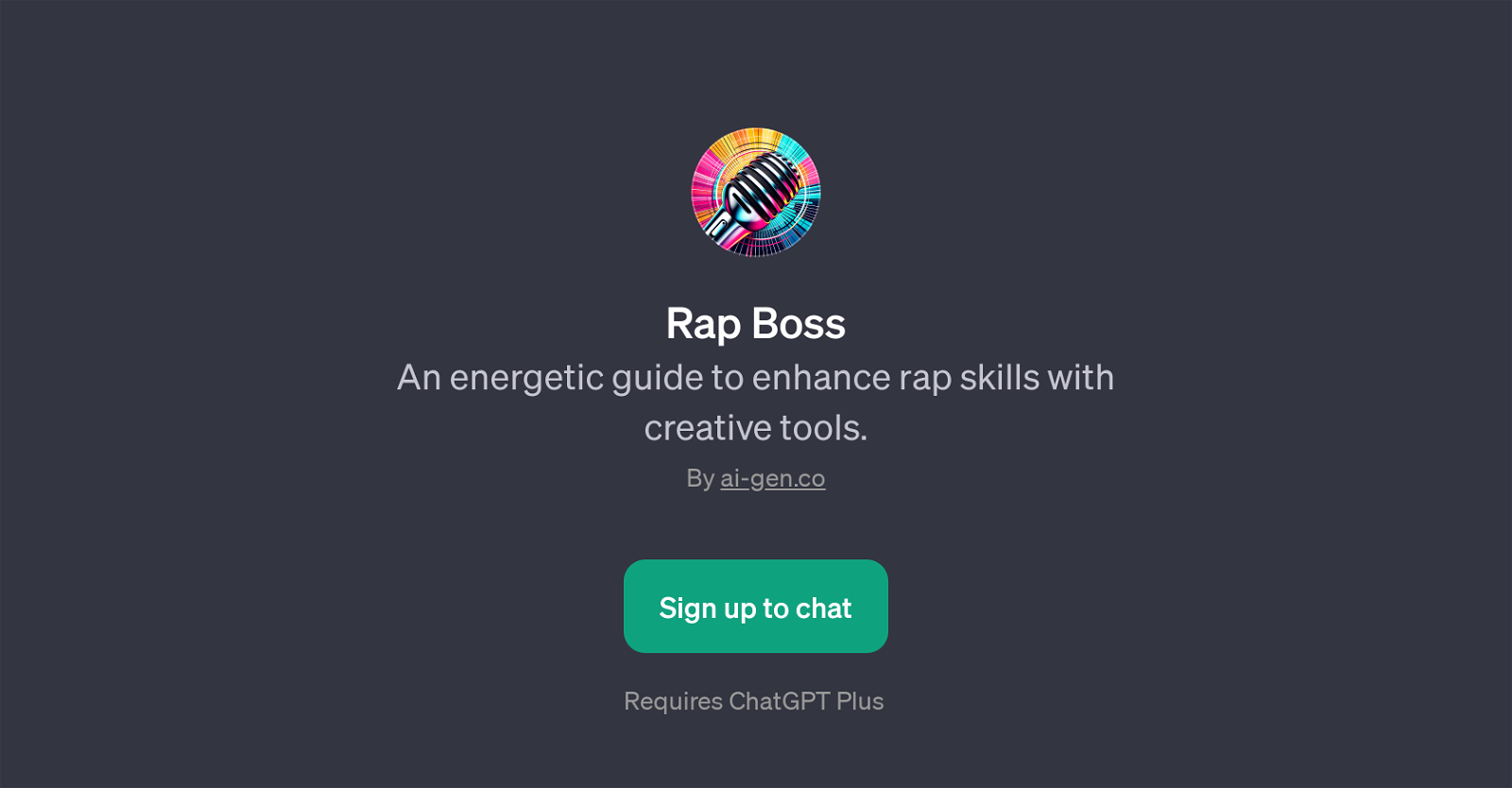 Rap Boss website