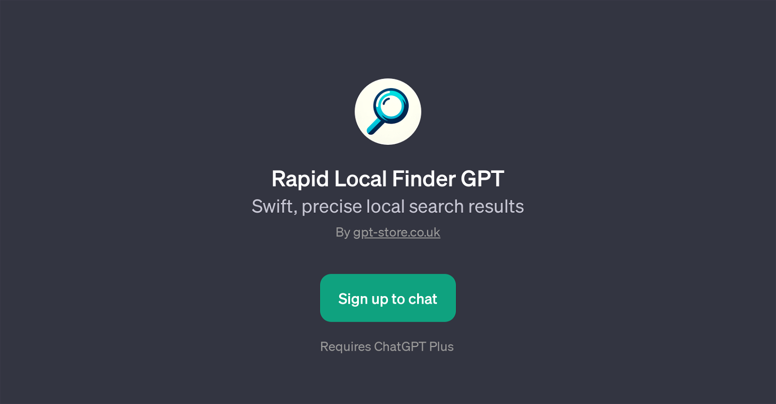 Rapid Local Finder GPT website