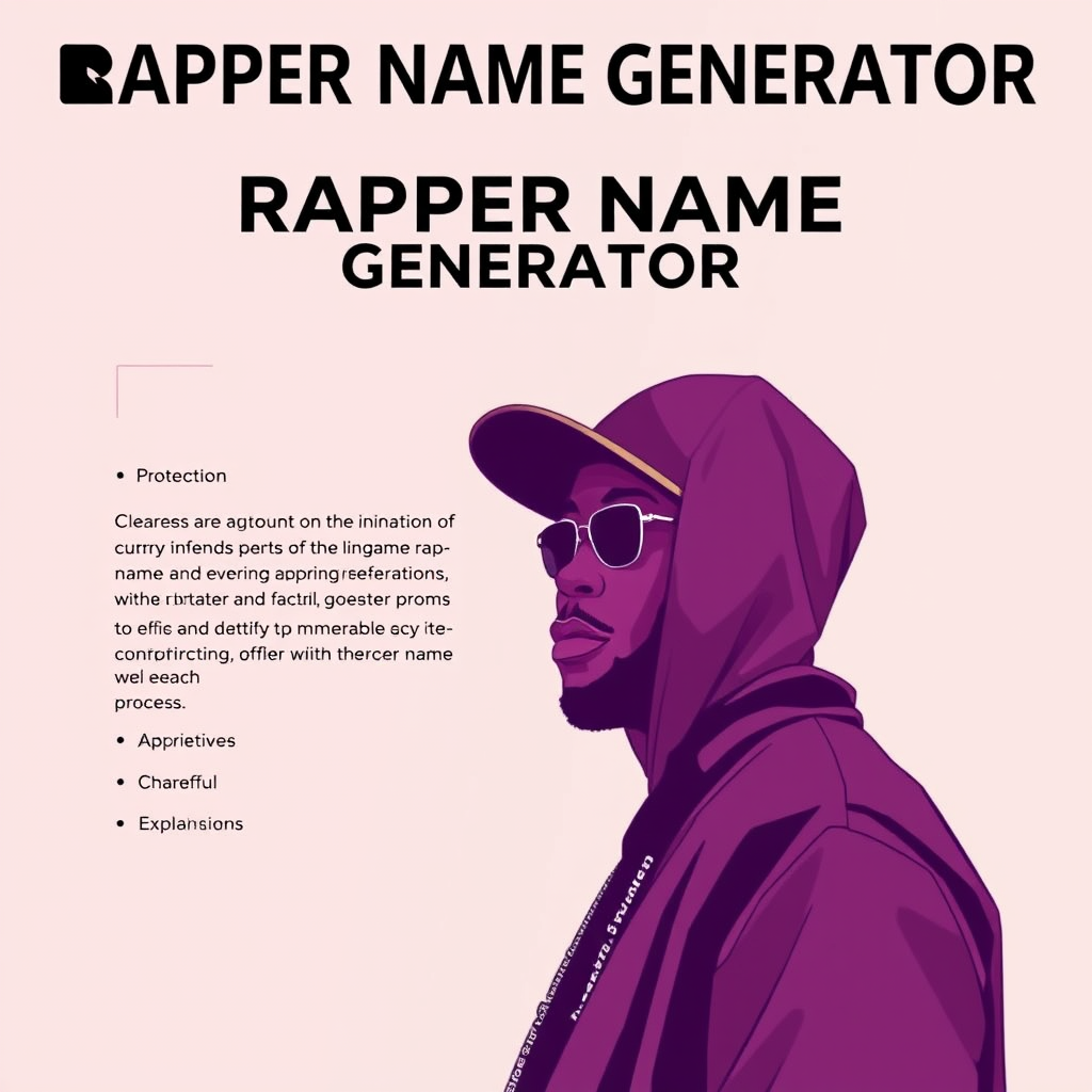 RAPPER NAME GENERATOR - (Free, No Signup AI Tool)