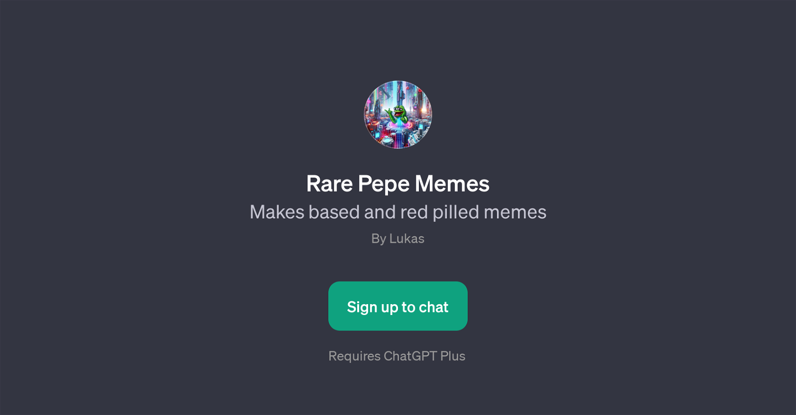 Rare Pepe Memes website