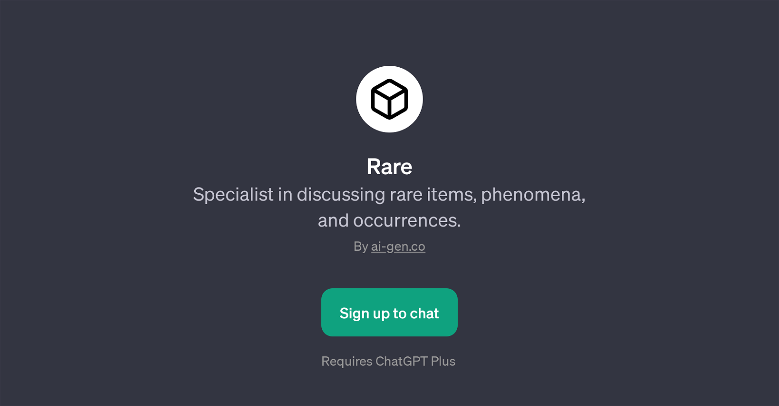 RarePage website