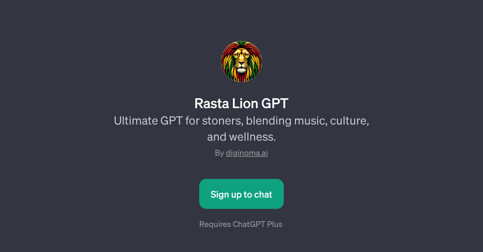 Rasta Lion GPT website