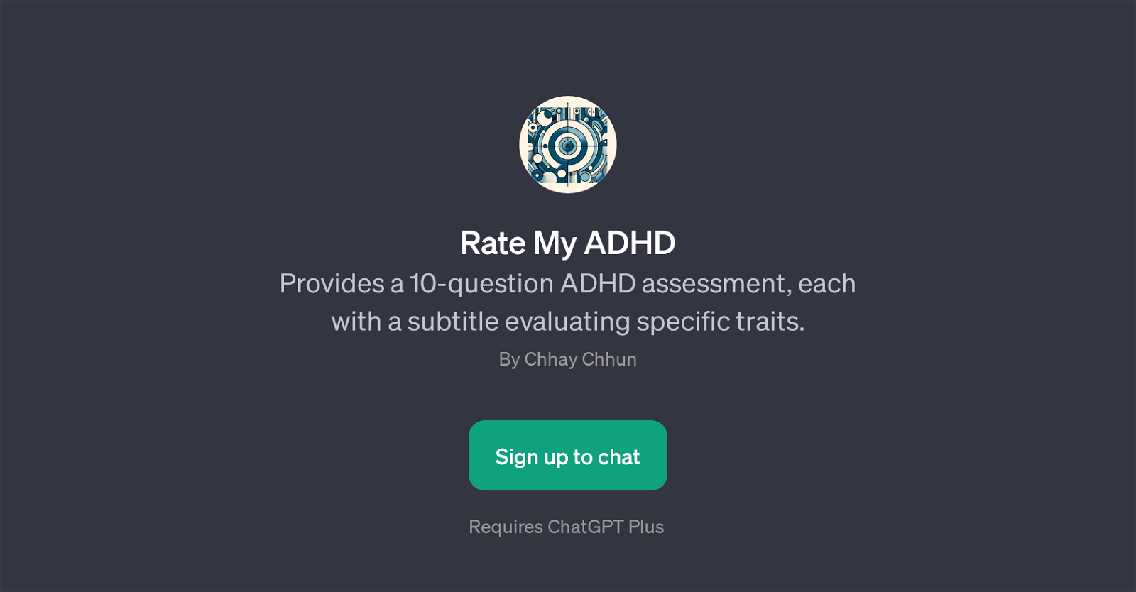 Rate My ADHD website