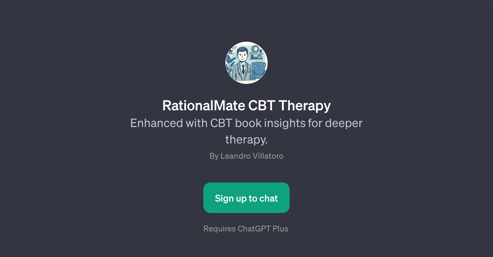 RationalMate CBT Therapy website