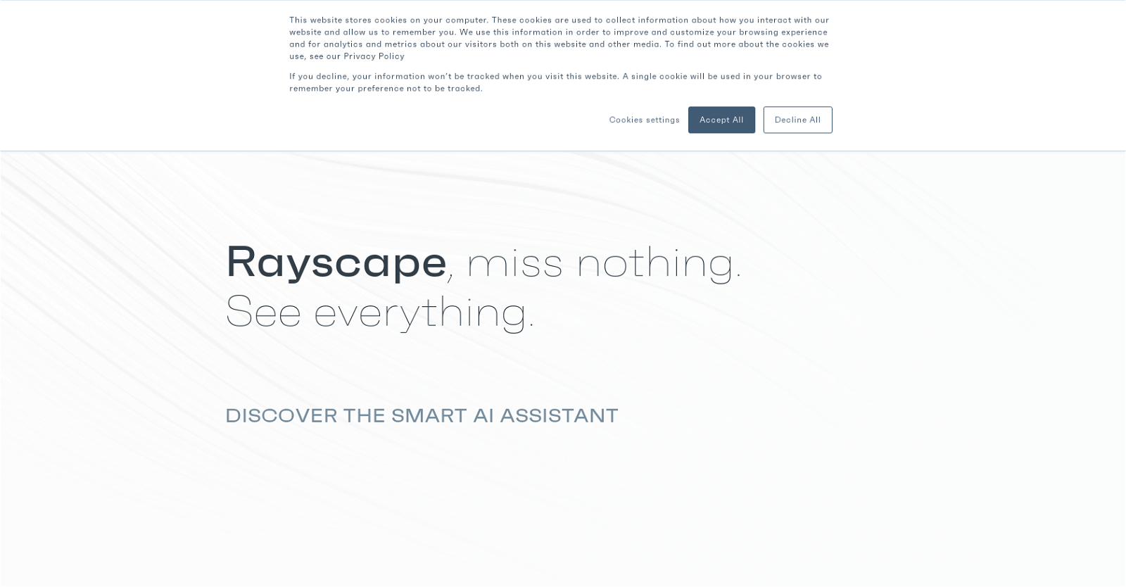 Rayscape website