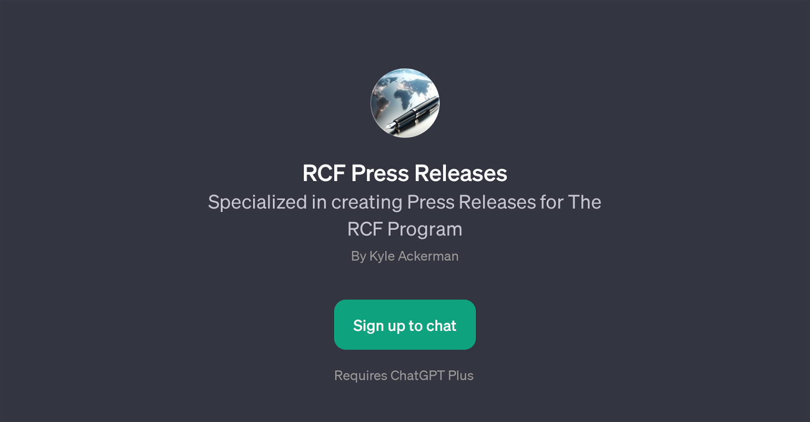 RCF Press Releases website