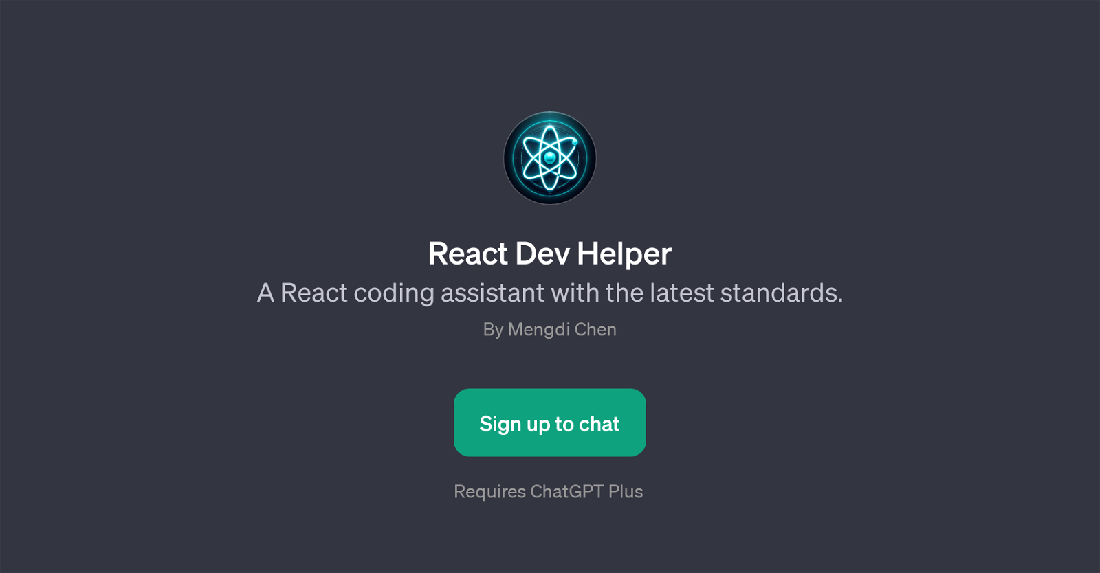 React Dev Helper website