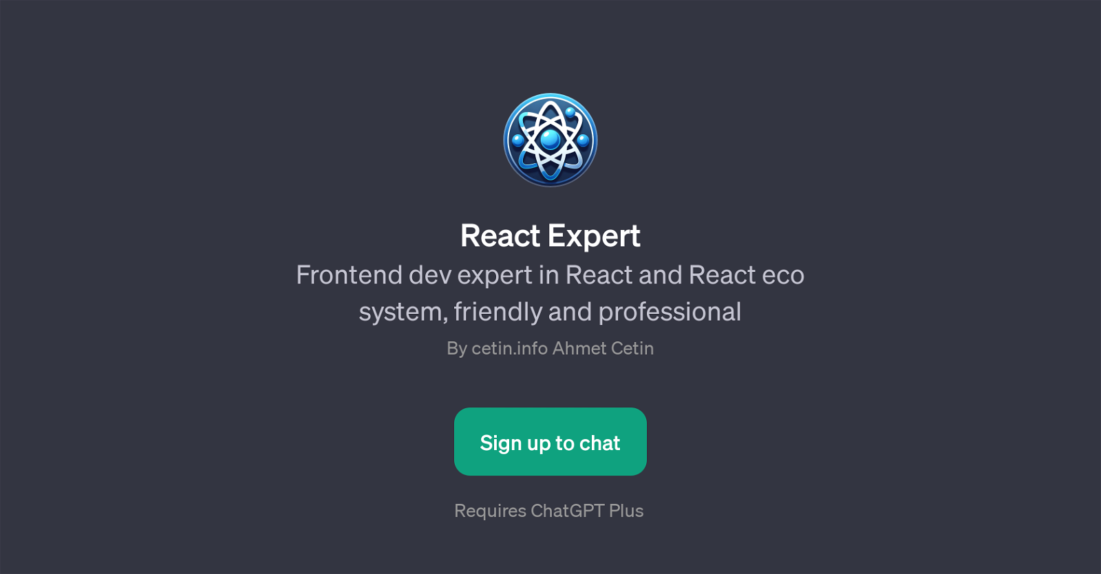 React Expert website