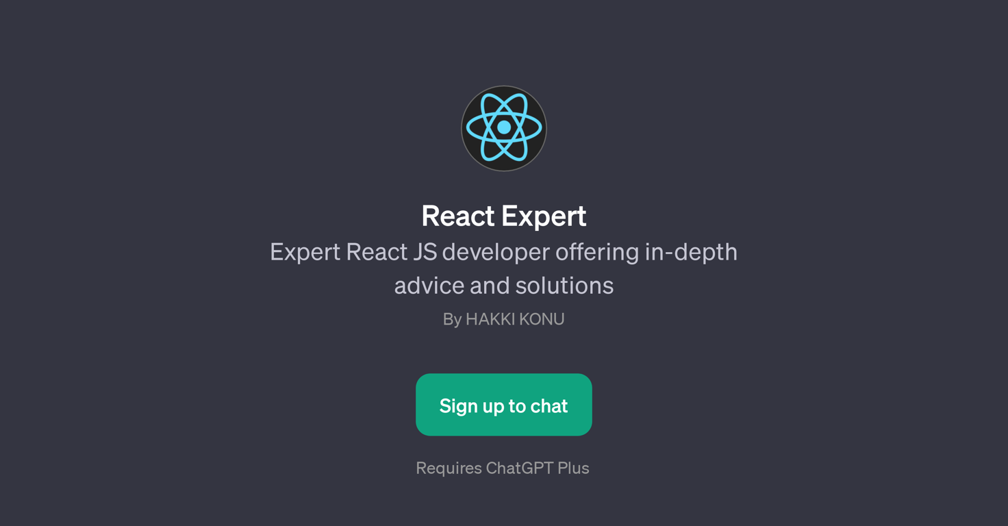 React Expert website
