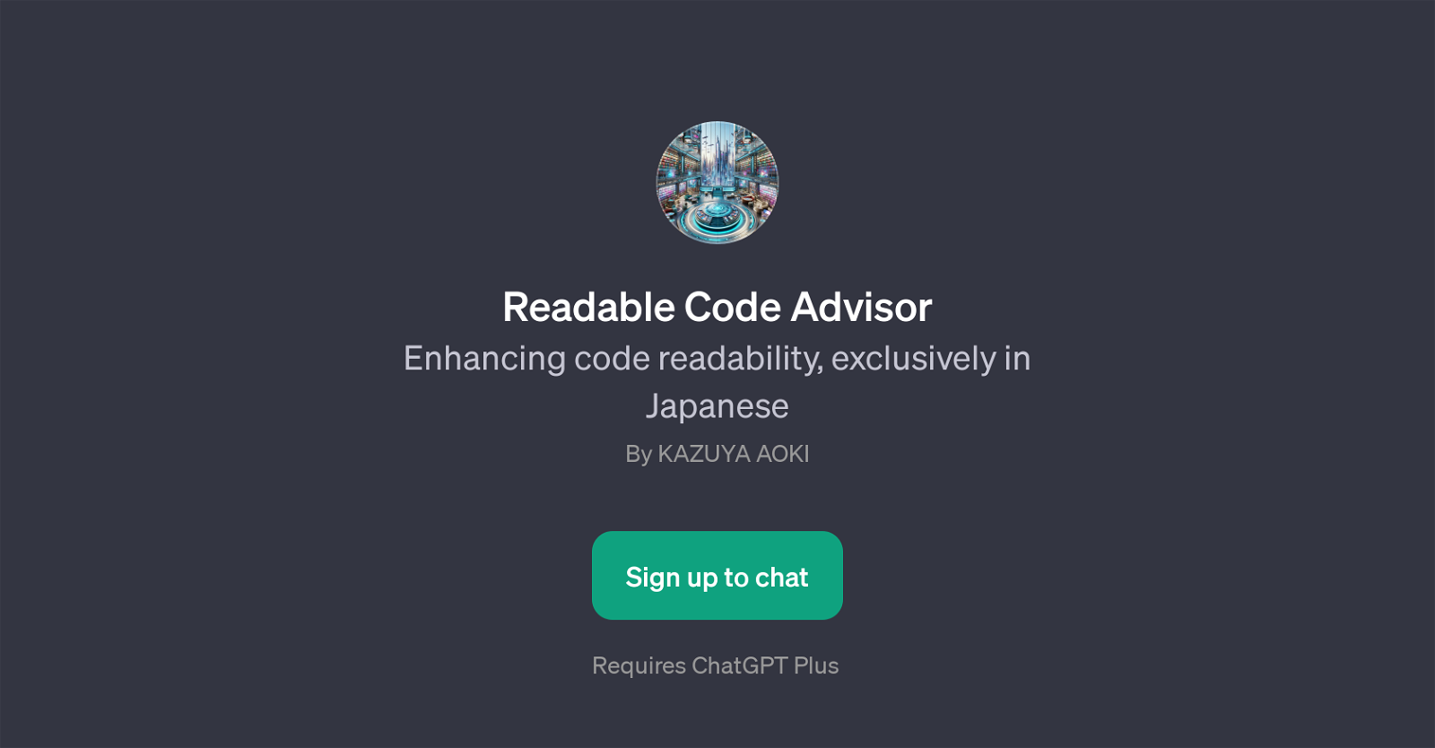 Readable Code Advisor website