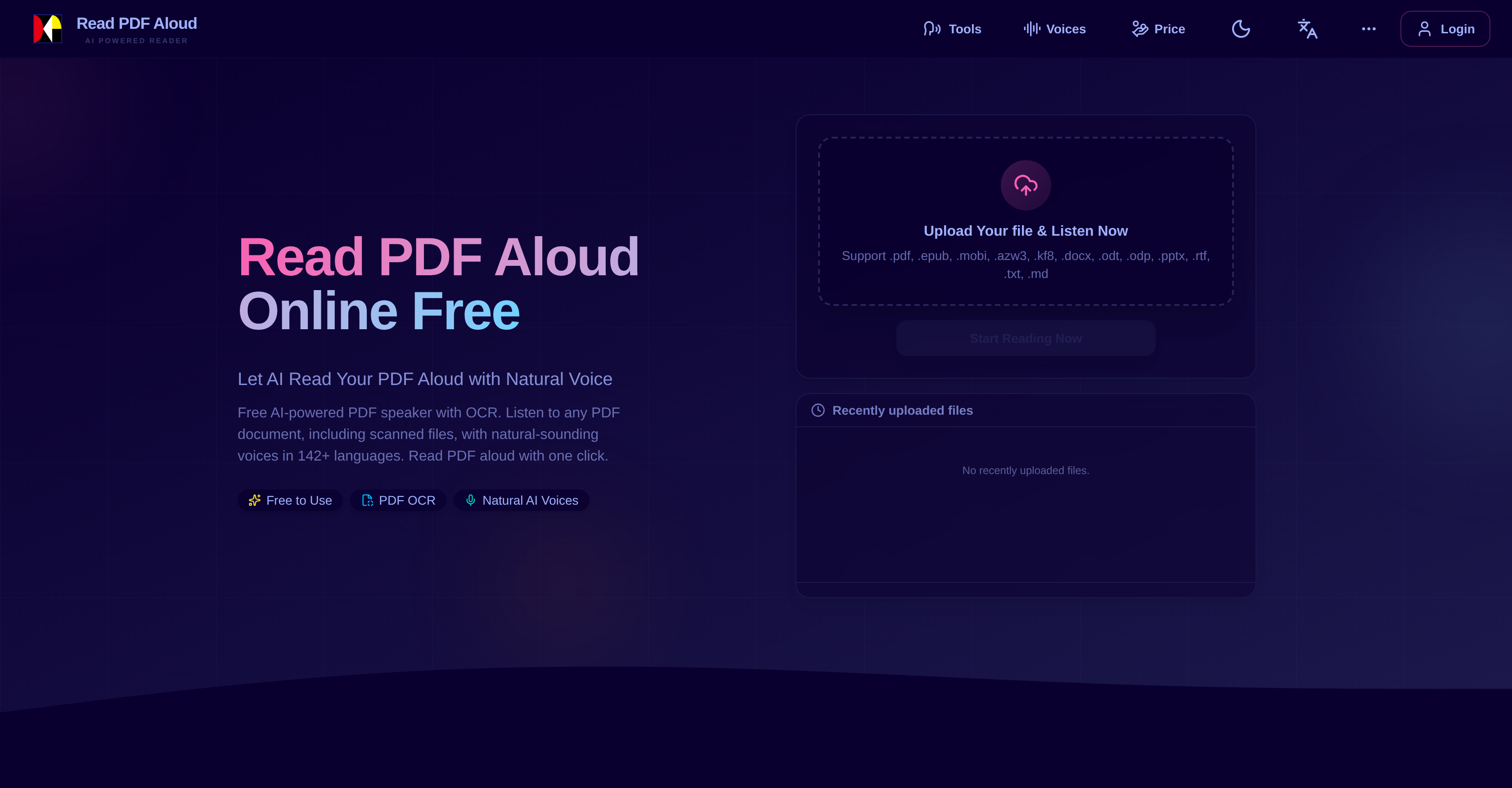 ReadPDFAloud.com logo