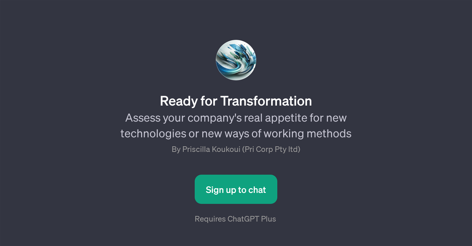 Ready for Transformation website