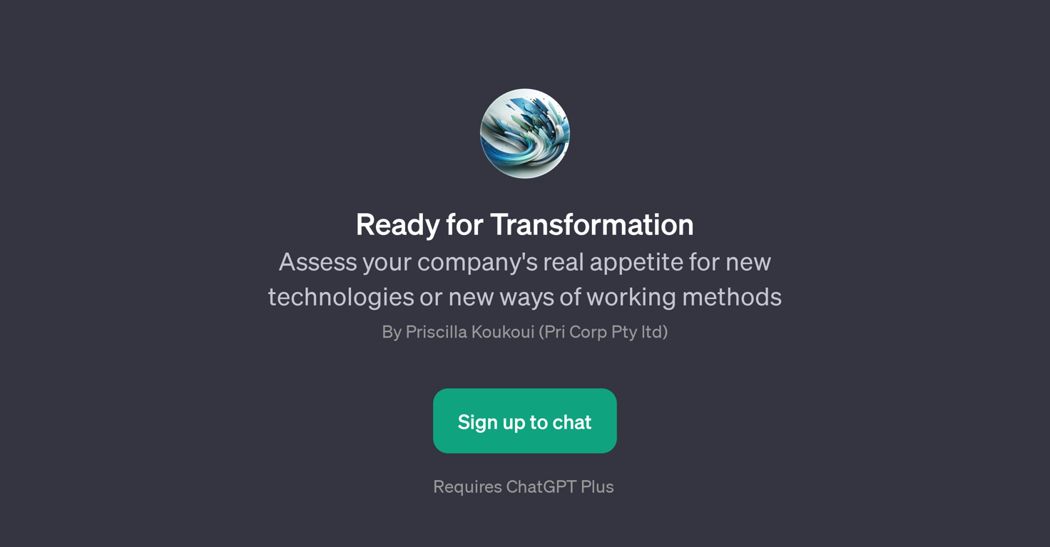 Ready for Transformation website