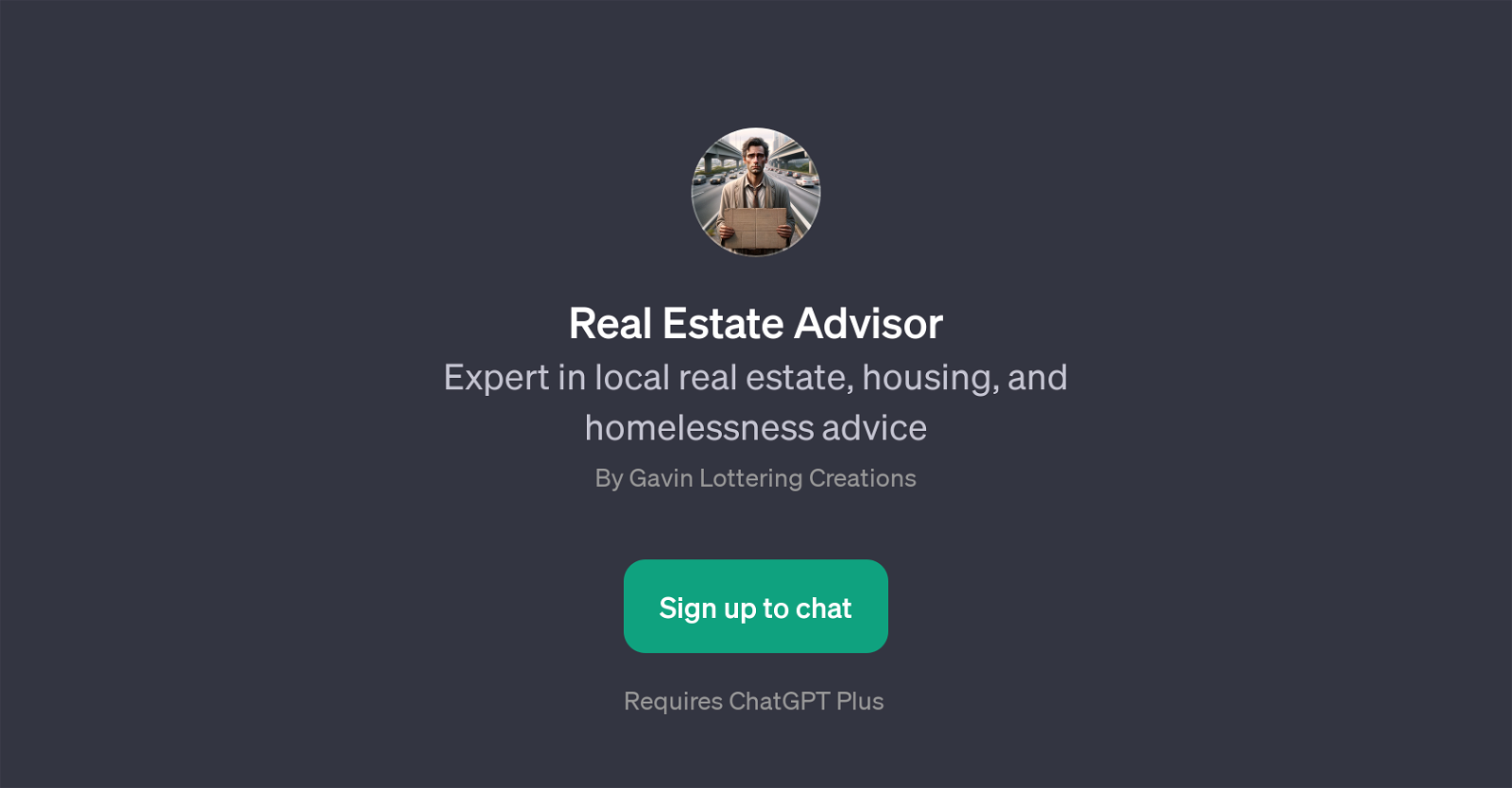 Real Estate Advisor website