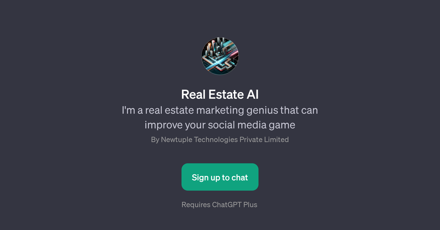 Real Estate AI website
