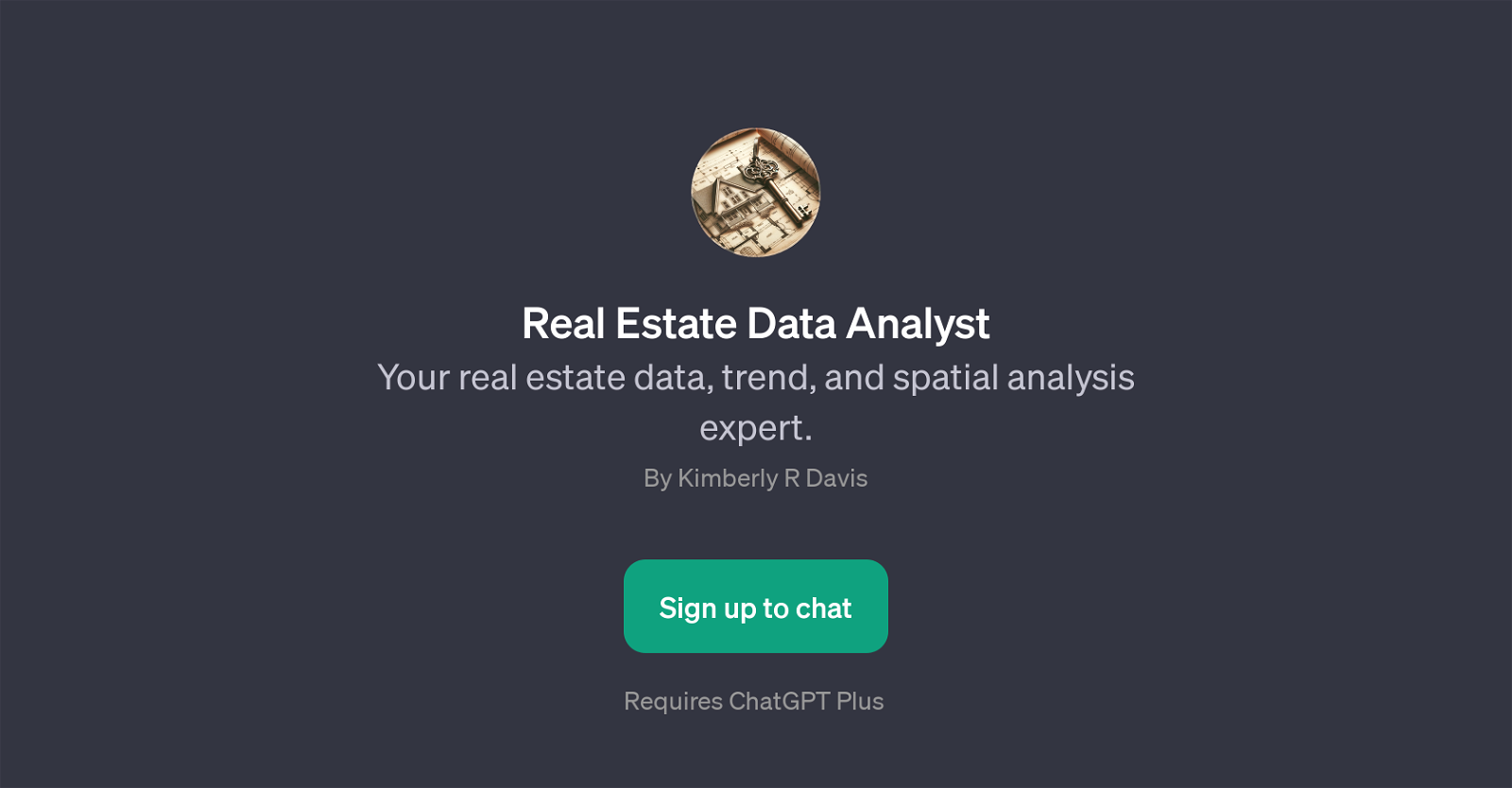 Real Estate Data Analyst GPT website