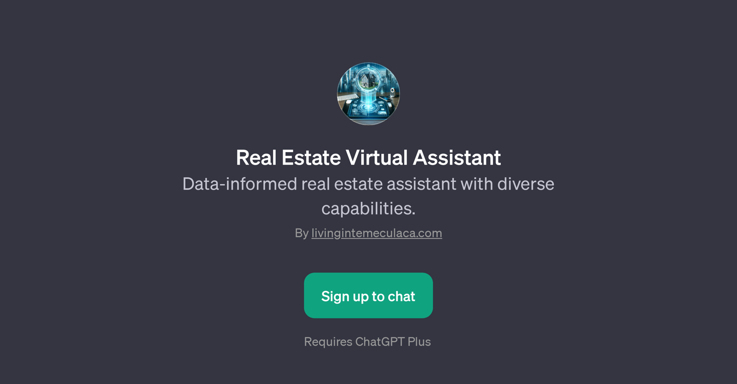 Real Estate Virtual Assistant website