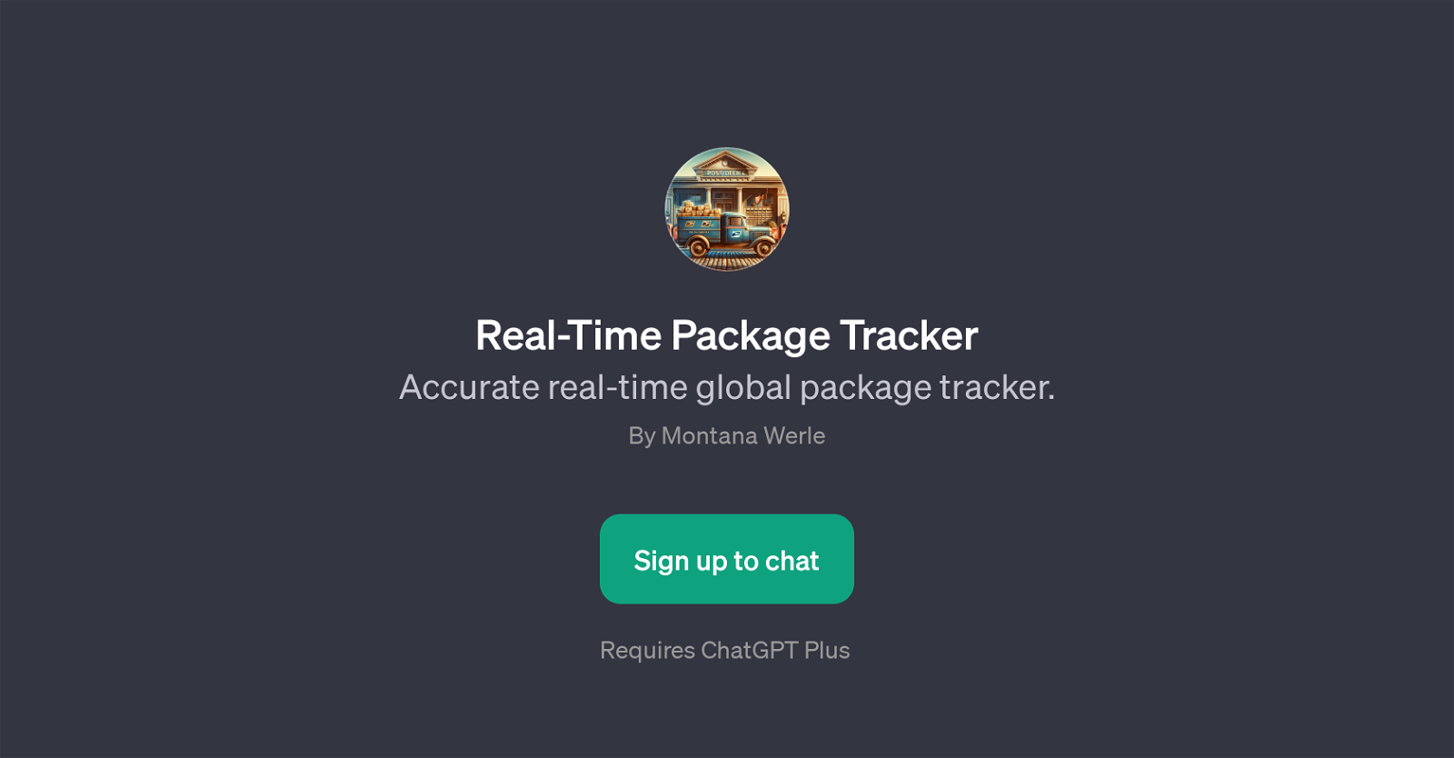 Real-Time Package Tracker website