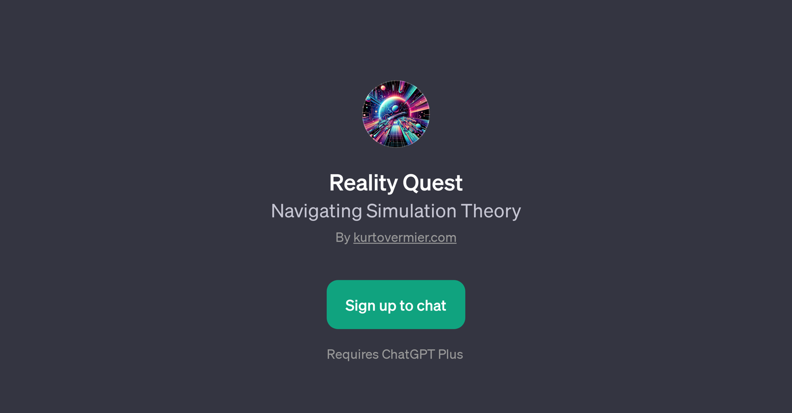 Reality Quest website