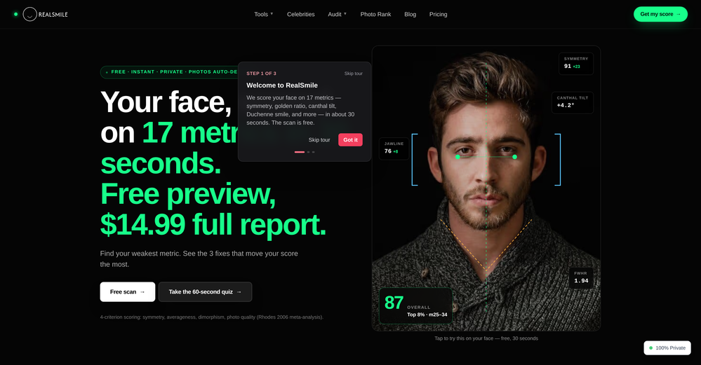RealSmile website