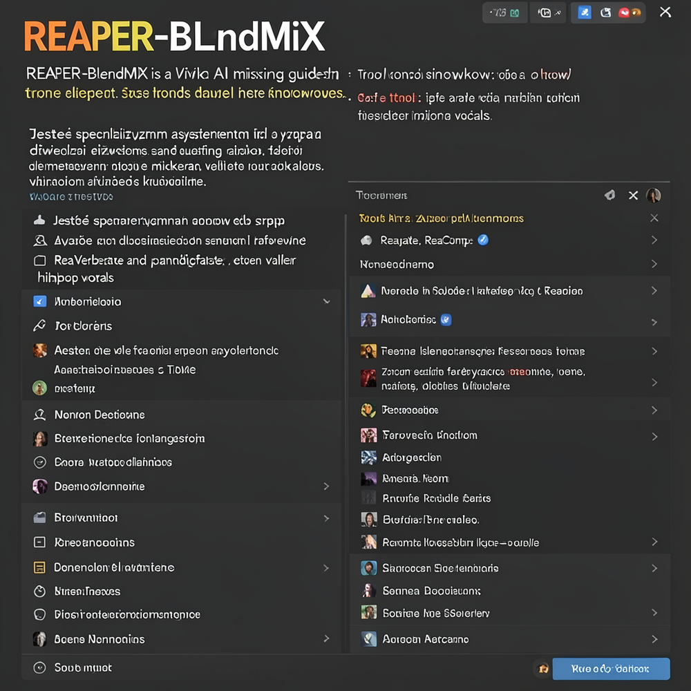 REAPER-BLendMiX website