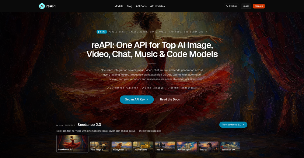 reAPI website