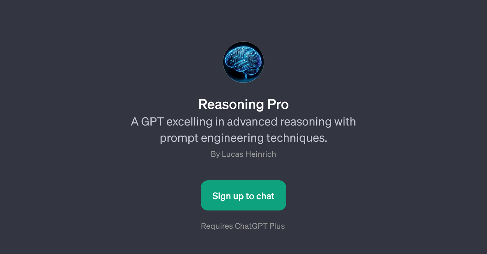 Reasoning Pro website