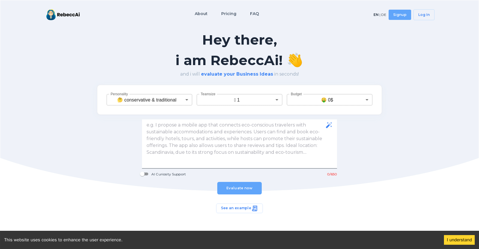RebeccAi website