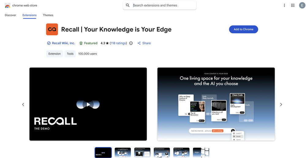 Recall website