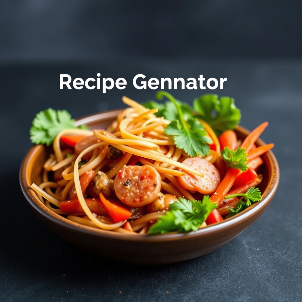 Recipe Generator website