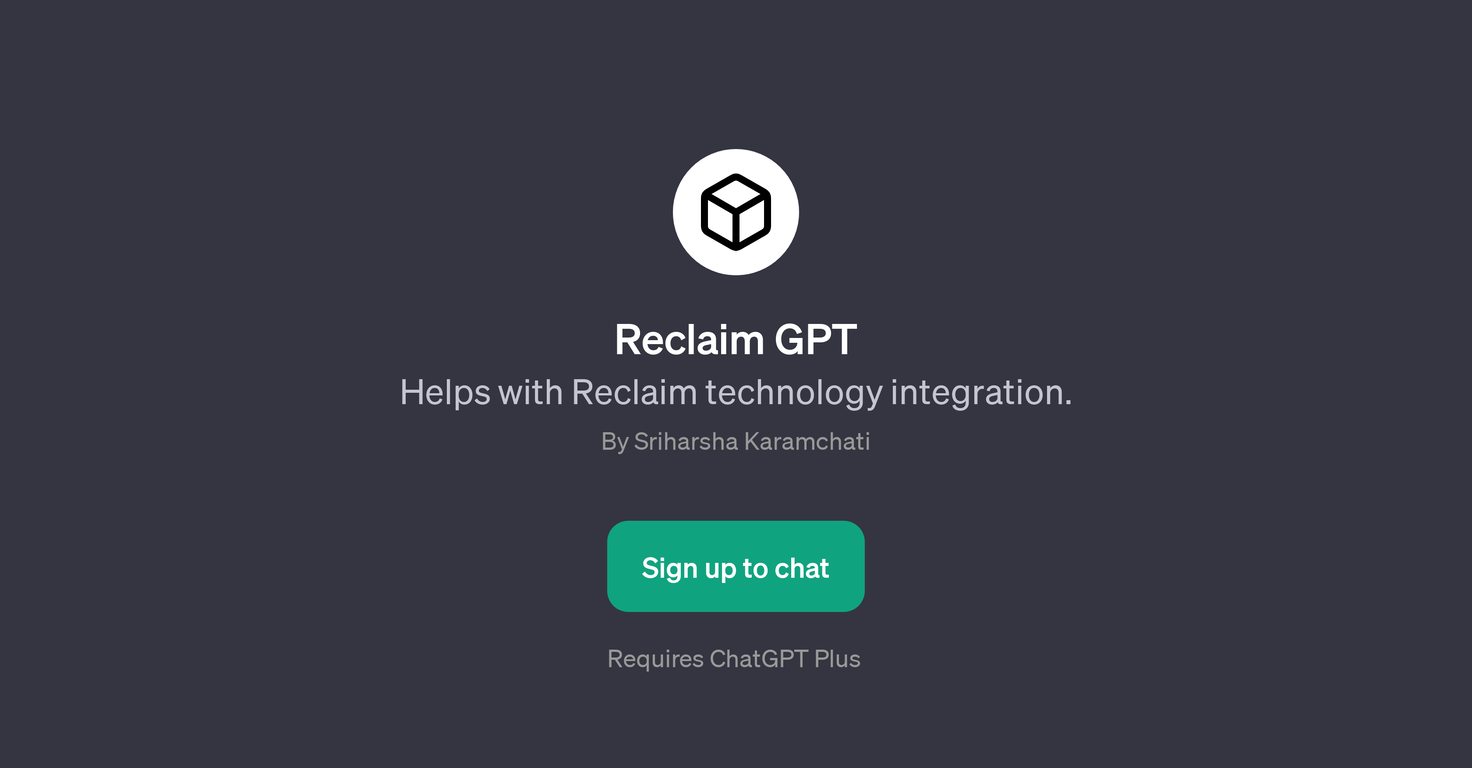 Reclaim GPT website