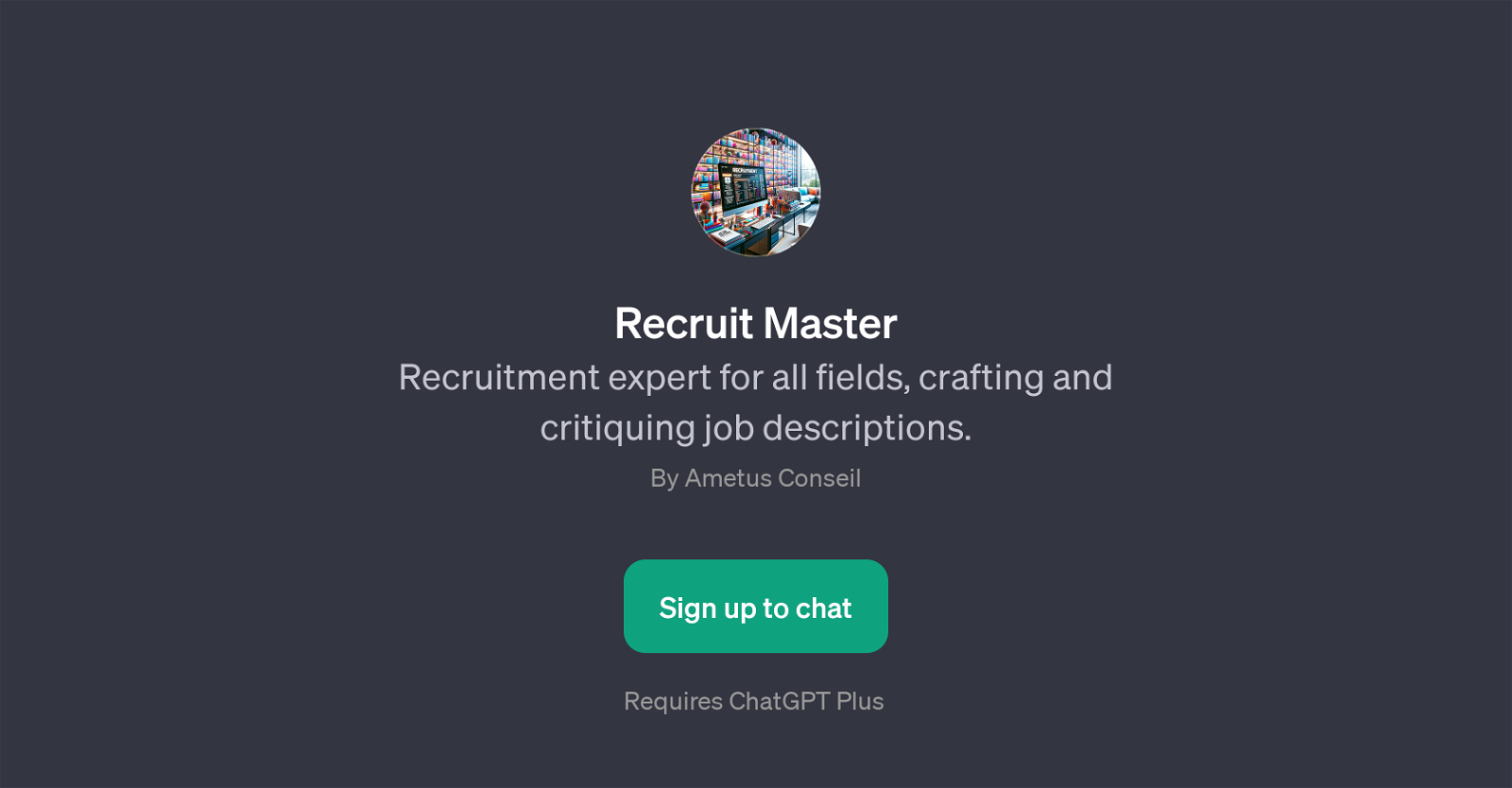 Recruit Master website