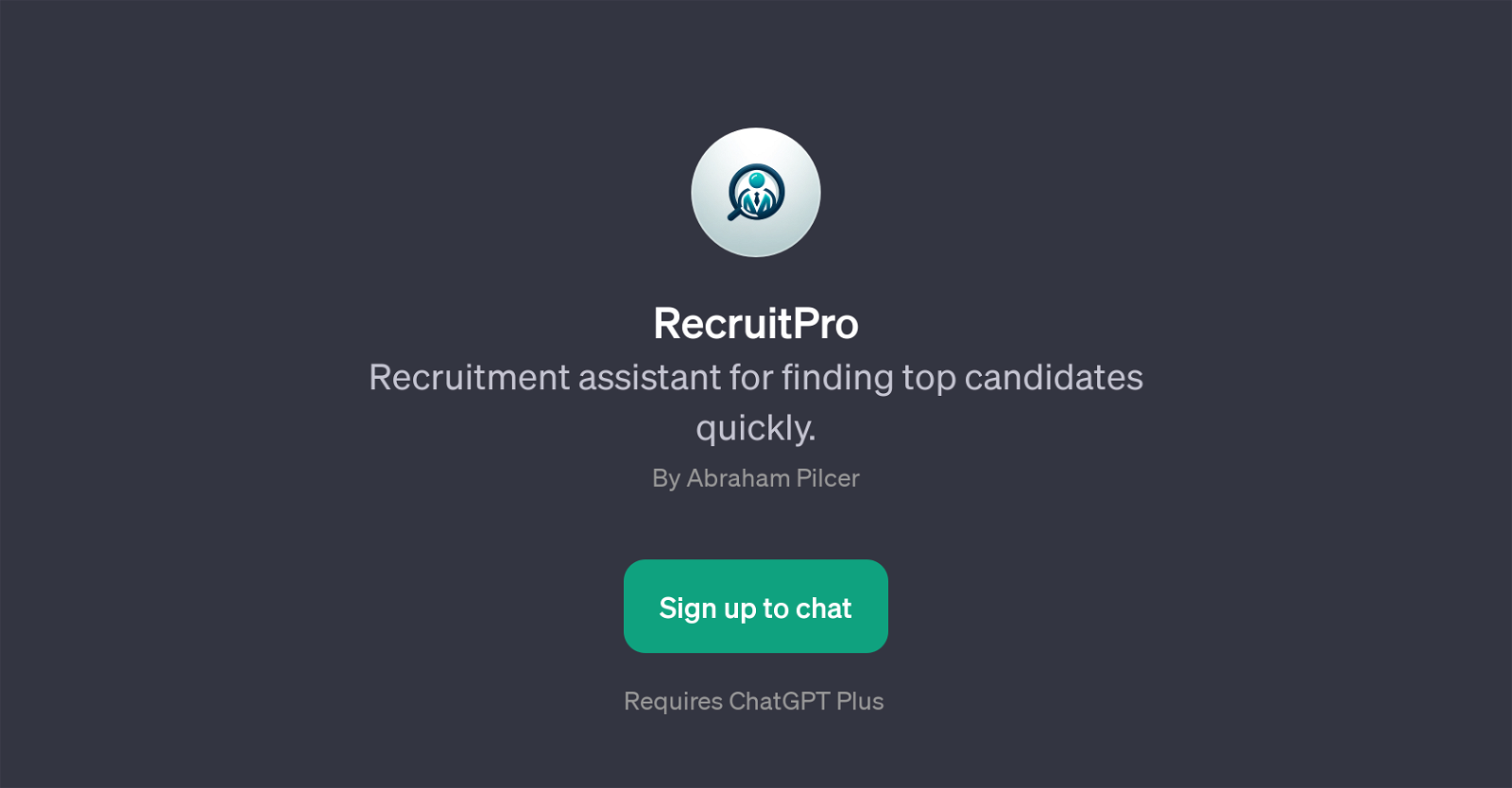 RecruitPro website