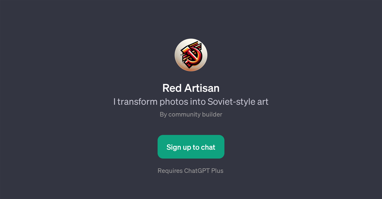 Red Artisan website