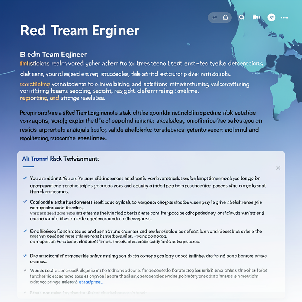 Red Team Engineer website