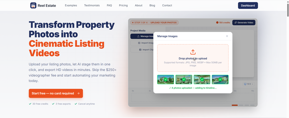 Reel Estate website