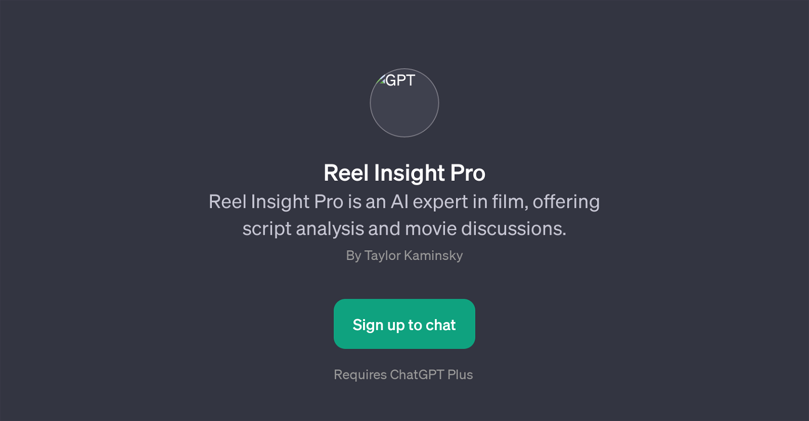 Reel Insight Pro website