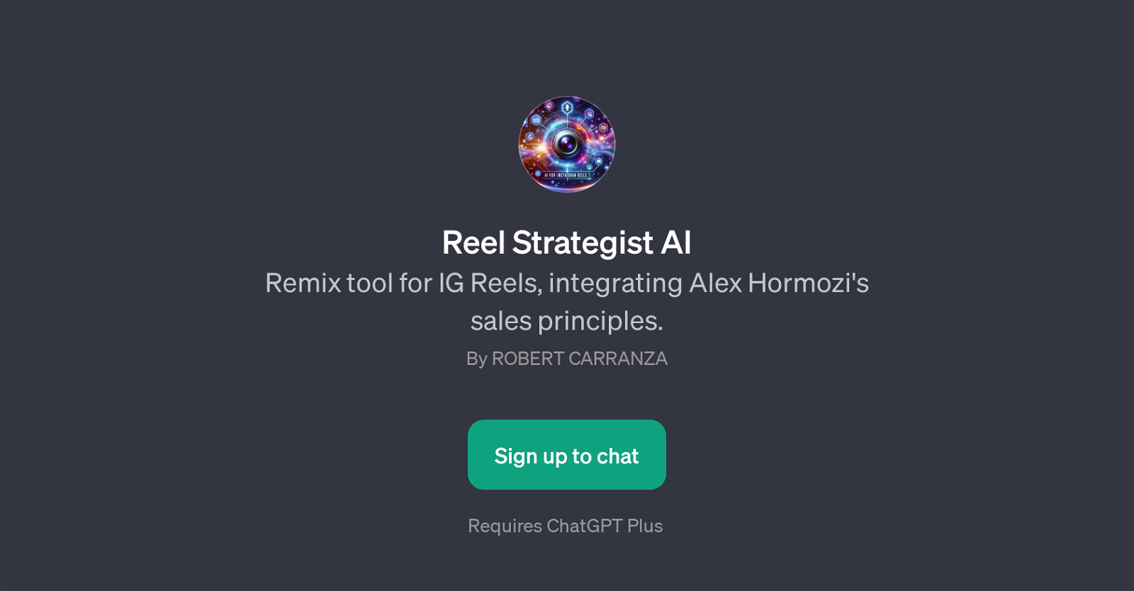 Reel Strategist AI website
