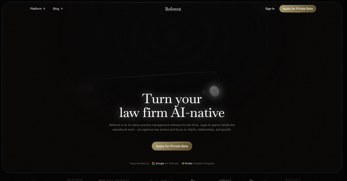 Referent website