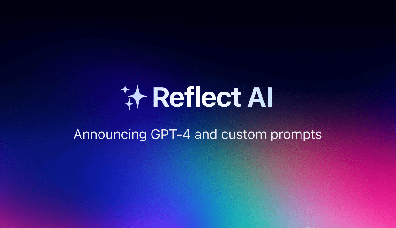 Reflect AI website