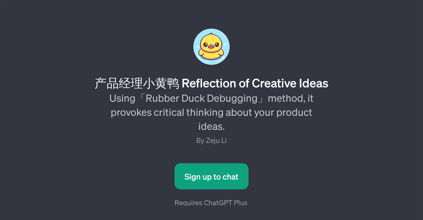 Reflection of Creative Ideas website