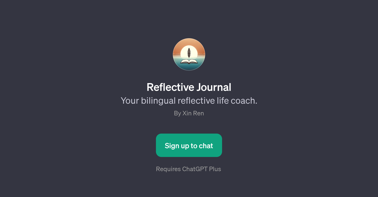 Reflective Journal website