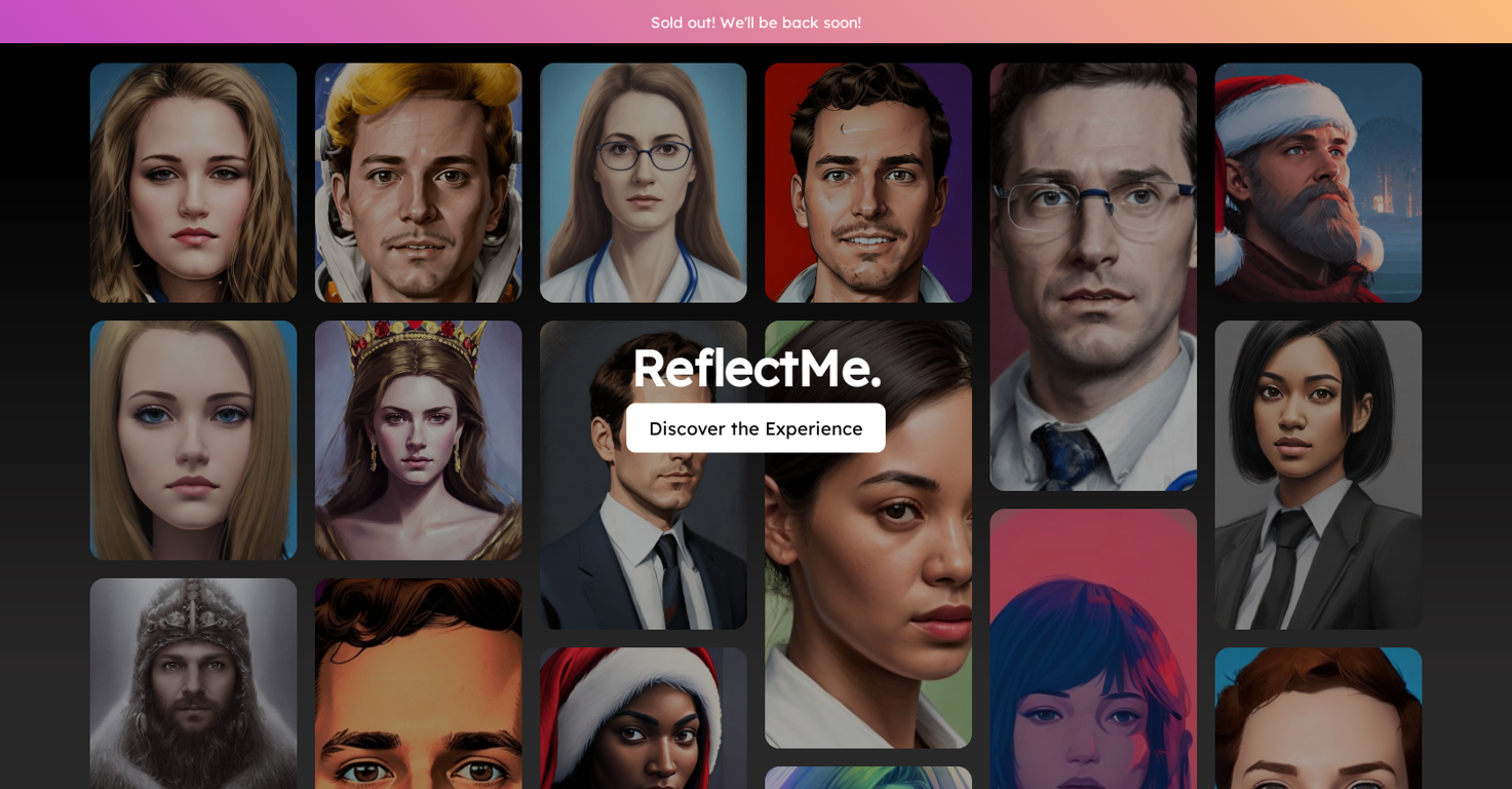 ReflectMe website