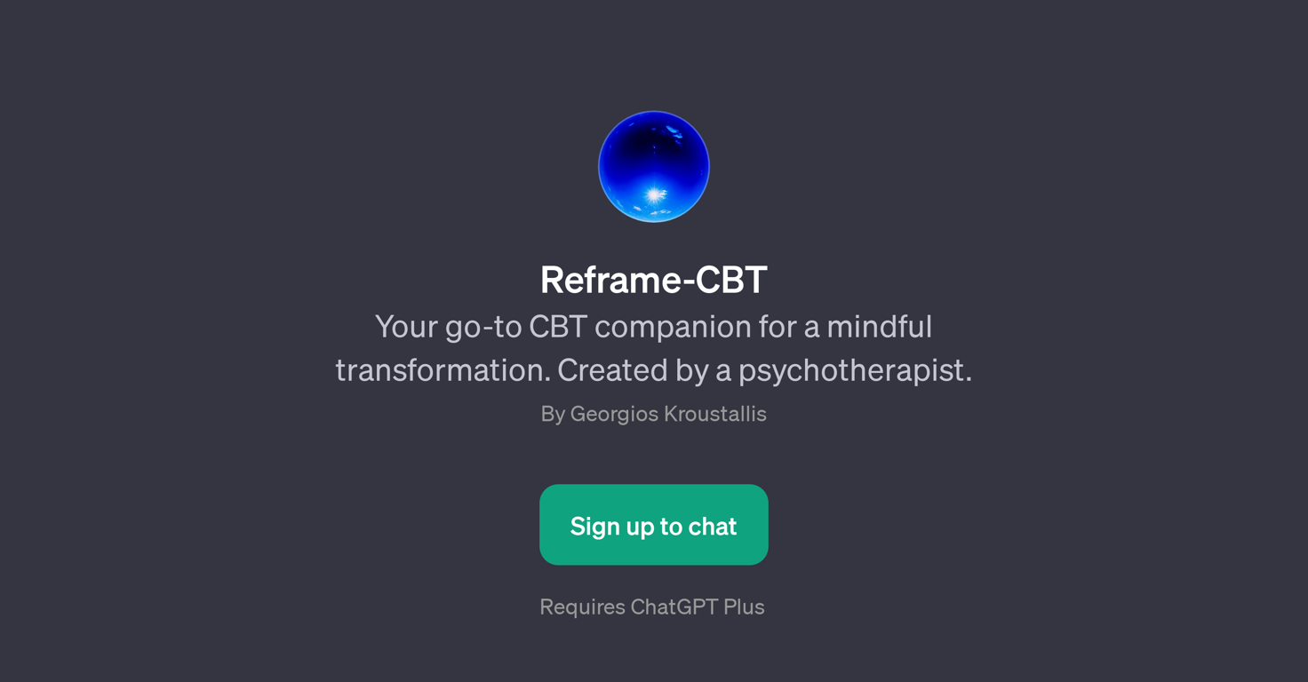 Reframe-CBT website