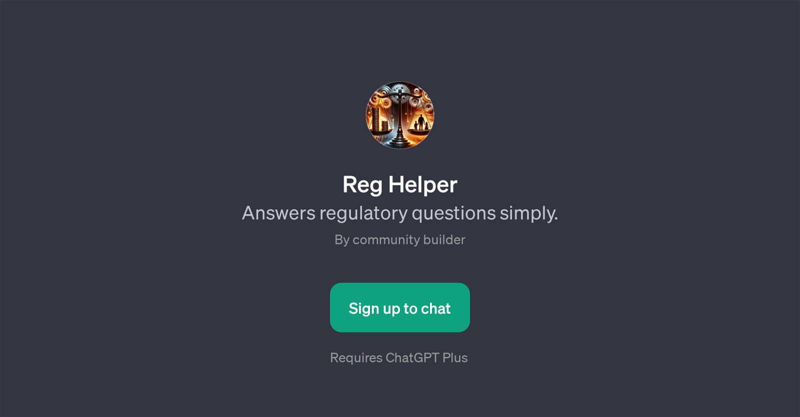 Reg Helper website