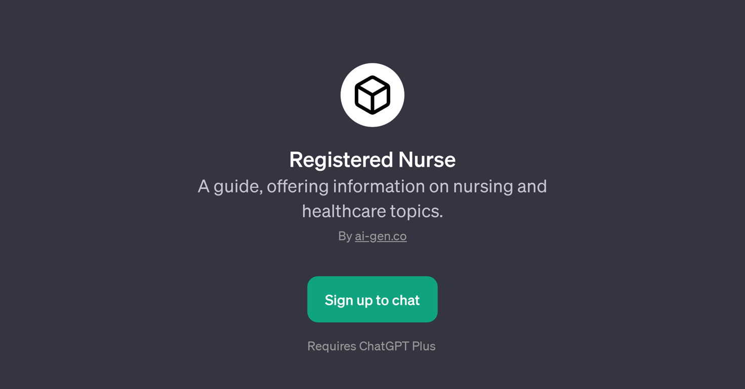 Registered Nurse website