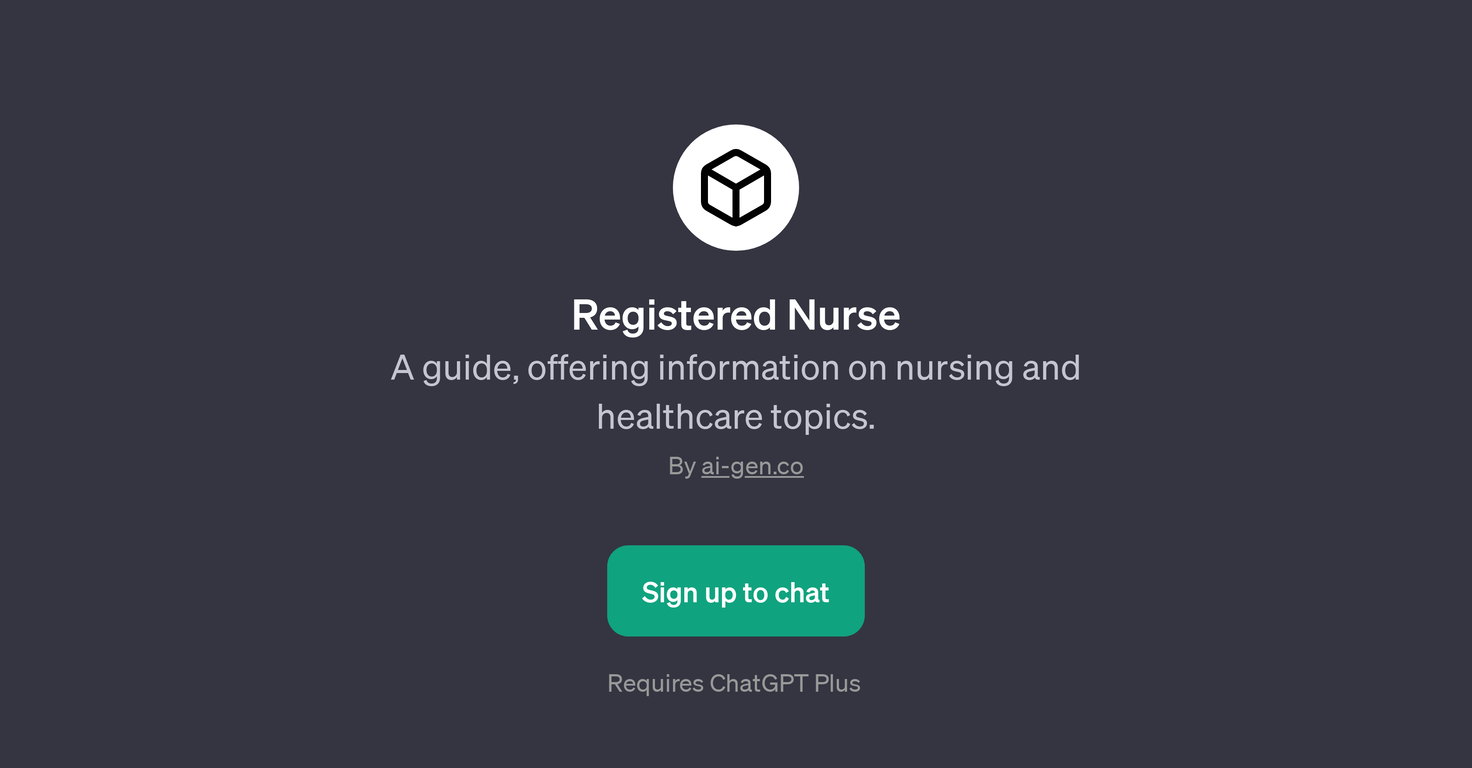 Registered Nurse website