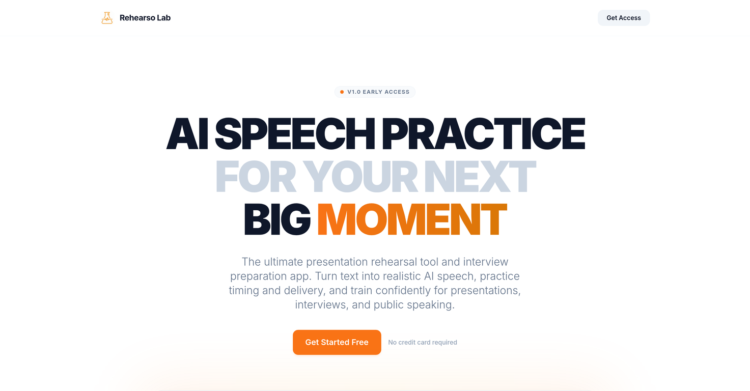 Rehearso Lab website