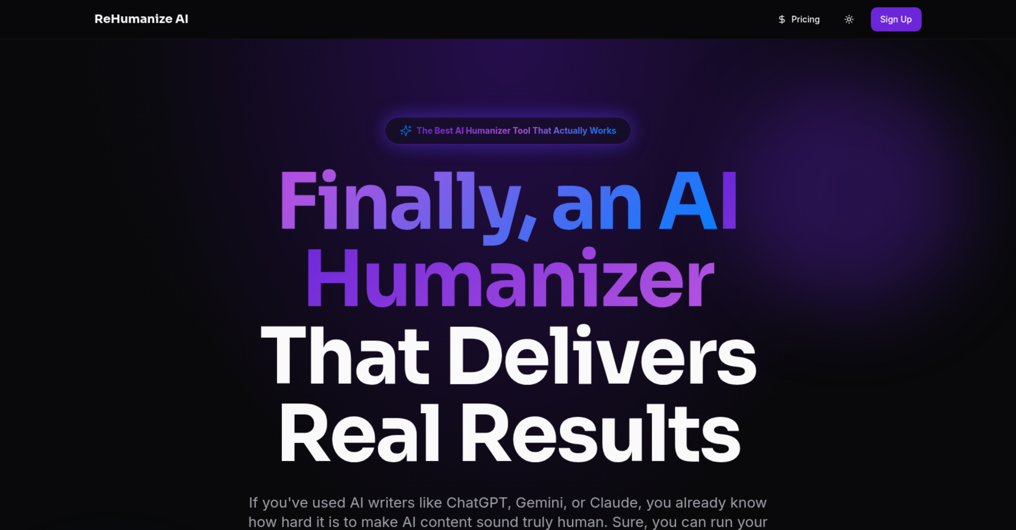 ReHumanize AI - JbContentLab screenshot 1 ReHumanize AI - JbContentLab screenshot 1
