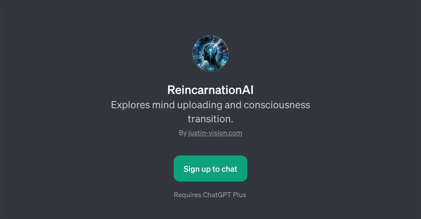 ReincarnationAI website